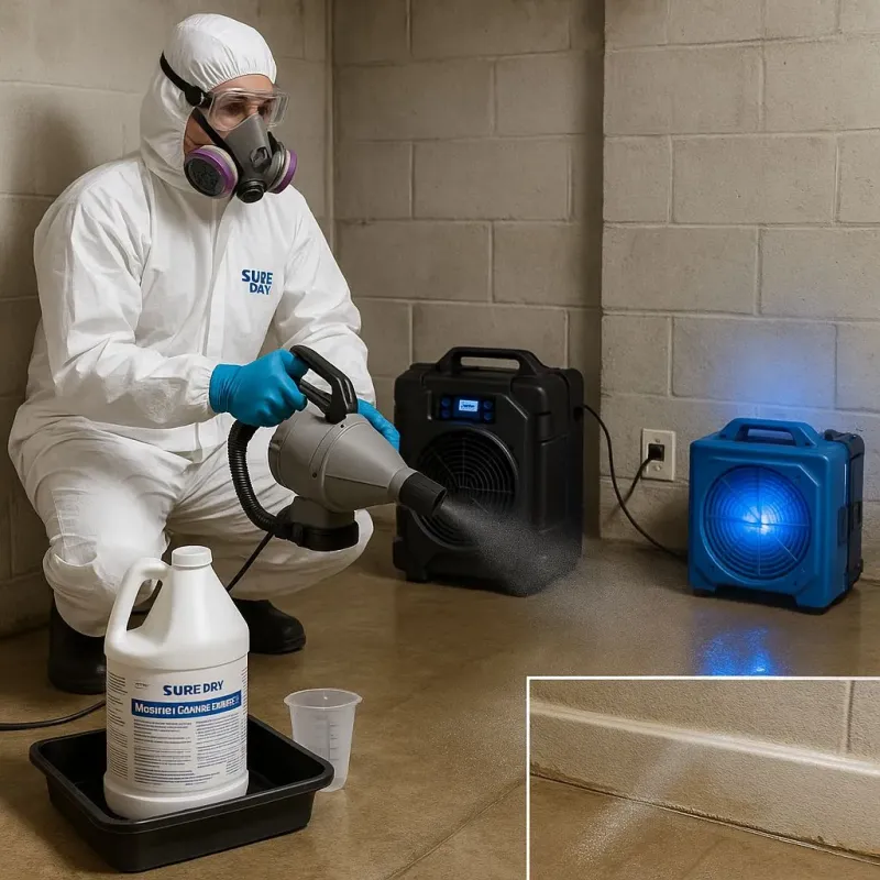 Sanitization and Odor Removal process in Plymouth, ME