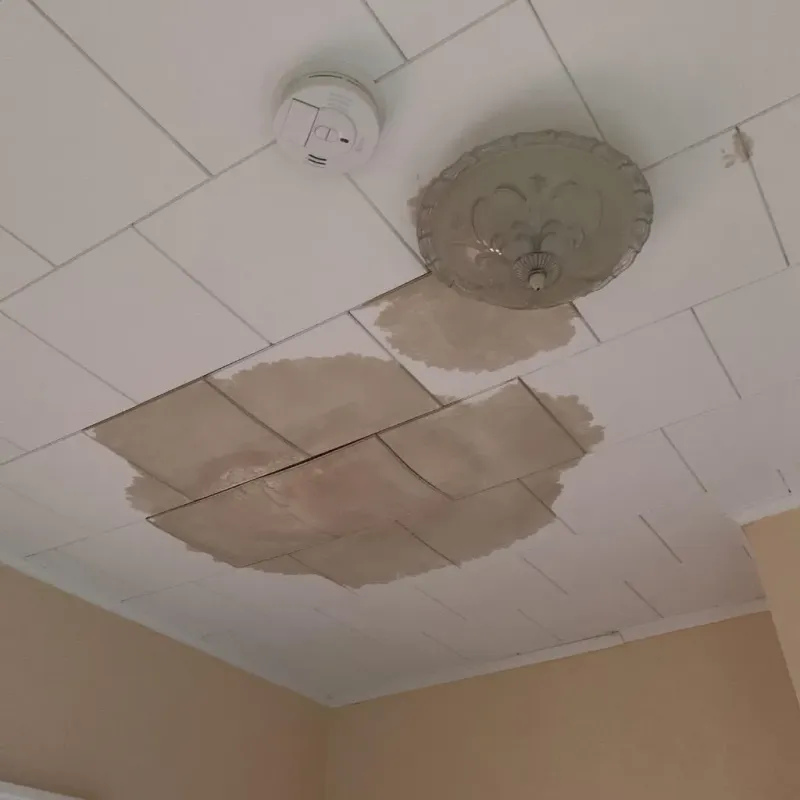 Ceiling Water Damage Repair in Plymouth, ME