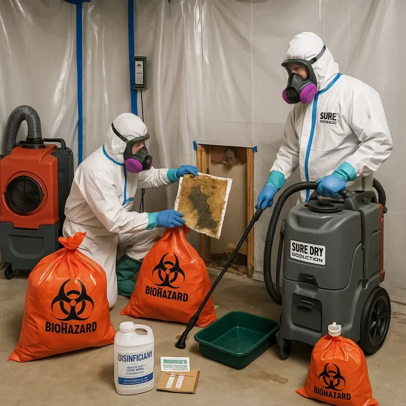 Contaminated Water Handling Protocols process in Plymouth, ME
