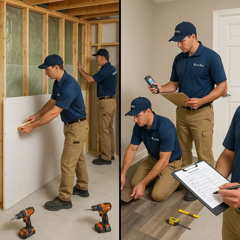 Repairs and Reconstruction process in Plymouth, ME